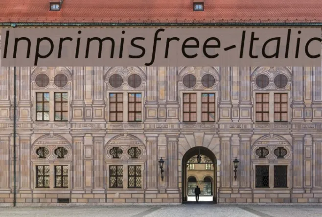 Inprimisfree-Italic Example 2
