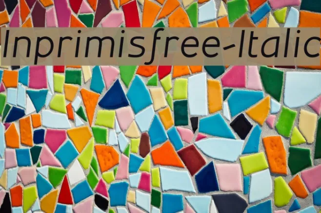 Inprimisfree-Italic Example 3