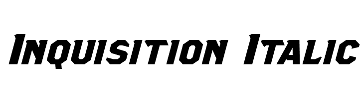 Inquisition Italic Font