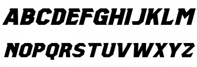 Inquisition Italic Schriftart Groß