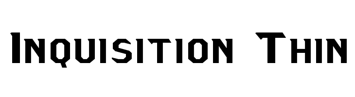 Inquisition Thin Font