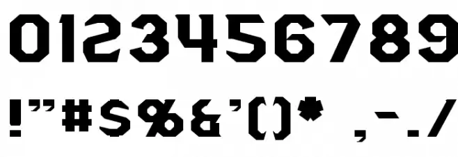 Inquisition Thin Font OTHER CHARS