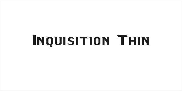 Inquisition Thin Logo
