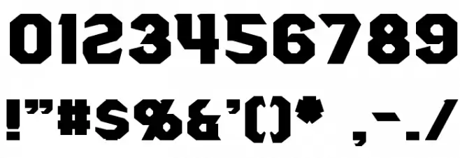 Inquisition Font OTHER CHARS