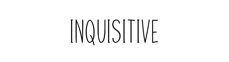 Inquisitive  Fuentes Gratis Descargar