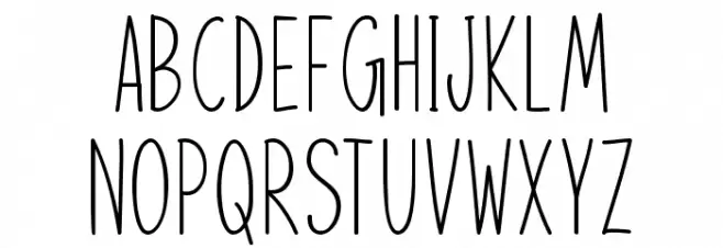 Inquisitive フォント 大文字