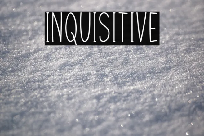 Inquisitive Example 1
