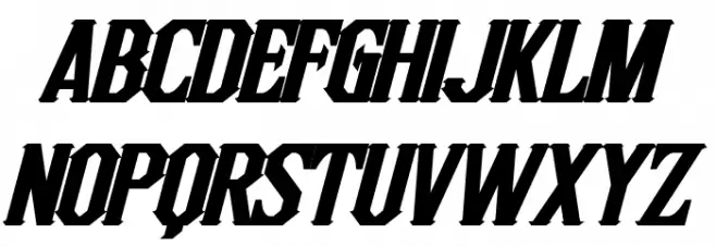 Inquisitor Bold Italic Caratteri MINUSCOLO
