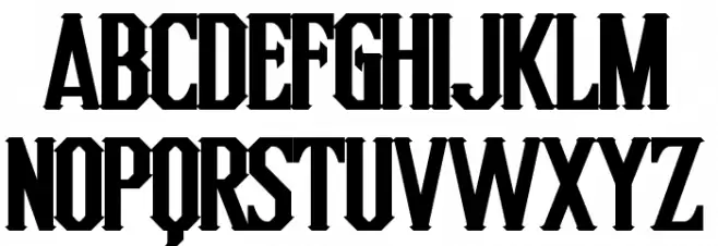 Inquisitor Bold フォント 大文字