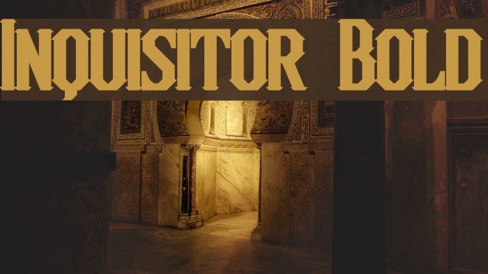 Inquisitor Bold Font examples