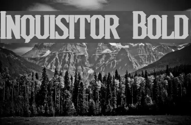 Inquisitor Bold Font examples