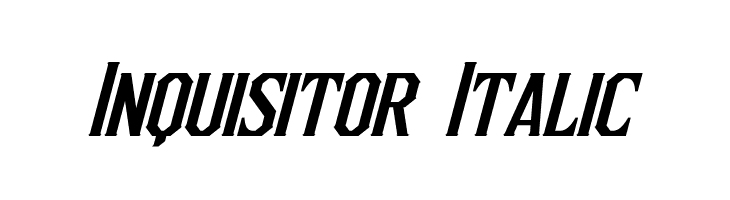 Inquisitor Italic Font