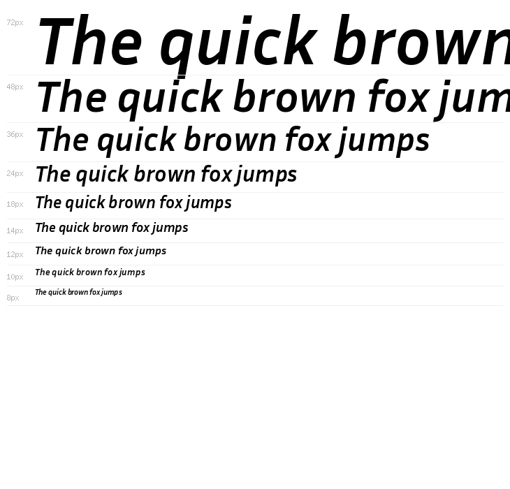 Inria Sans Bold Italic Waterfall