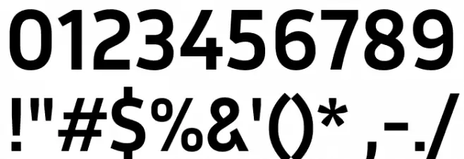 Inria Sans Bold Font OTHER CHARS