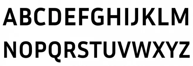 Inria Sans Bold フォント 大文字