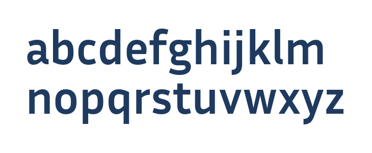 Inria Sans Bold Lowercase