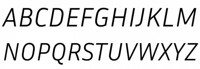 Inria Sans Light Italic خط أحرف كبيرة