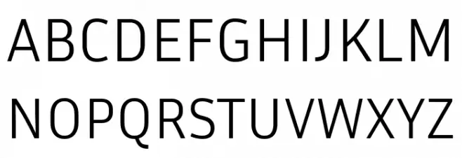 Inria Sans Light Schriftart Groß