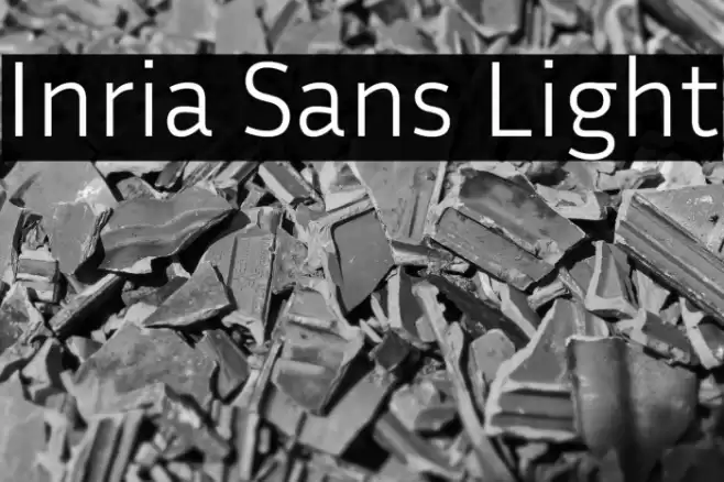 Inria Sans Light Font examples