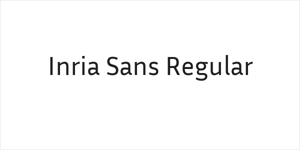 Inria Sans Regular Logo