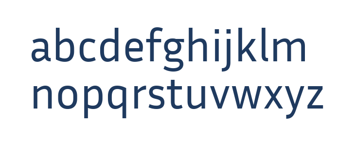 Inria Sans Regular Lowercase