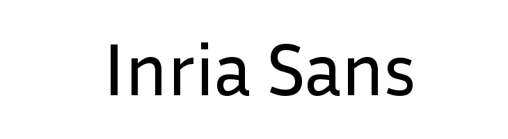 Inria Sans Font