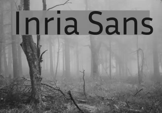 Inria Sans Font examples