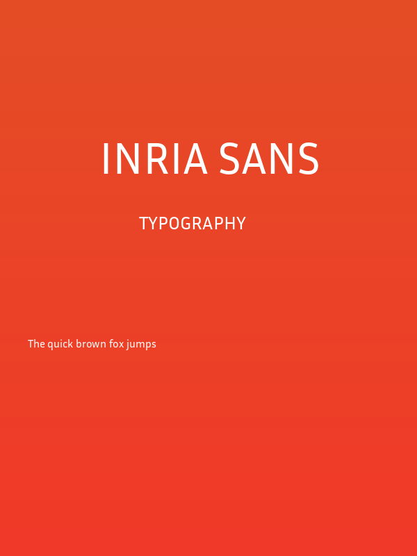 Inria Sans Poster