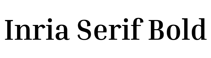 Inria Serif Bold  les polices de caractères gratuit tlcharger