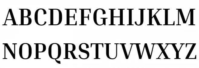 Inria Serif Bold Fonte MAIÚSCULAS