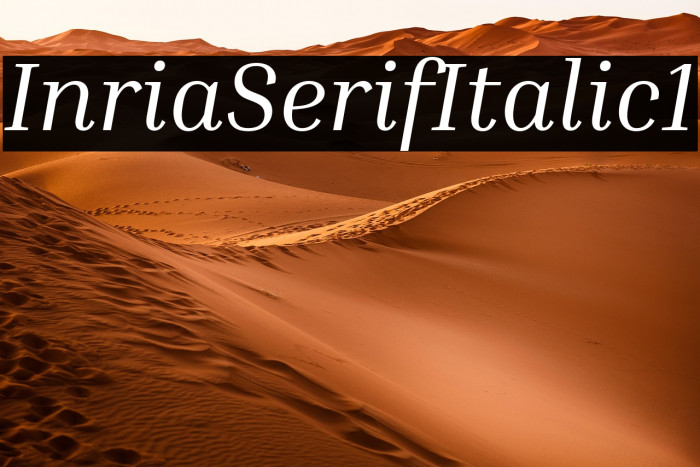 Inria Serif Italic1 Example 3