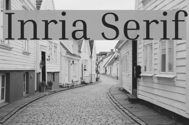 Inria Serif Font examples