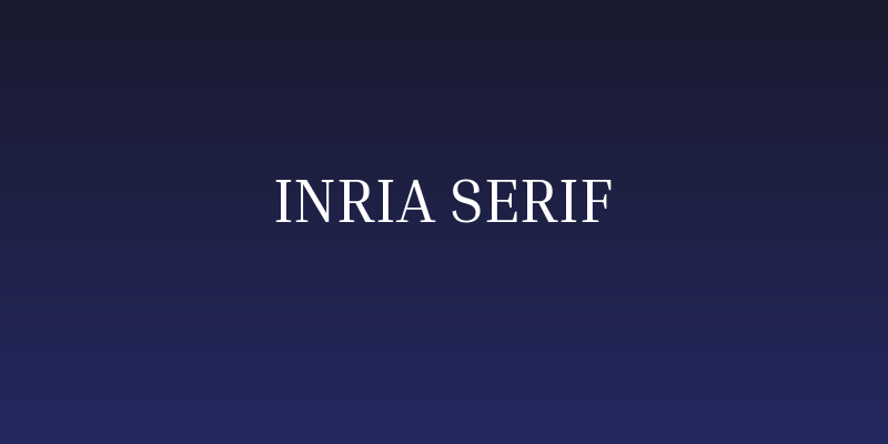Inria Serif Social Header