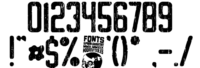 Insane Empire Font OTHER CHARS