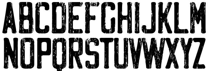 Insane Empire Font LOWERCASE