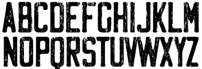Insane Empire Font LOWERCASE