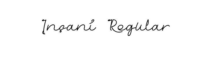 Insani Regular  Fuentes Gratis Descargar