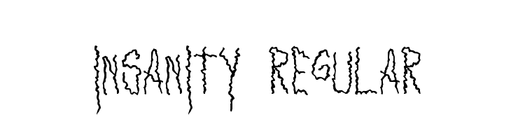 Insanity-Regular  免费字体下载