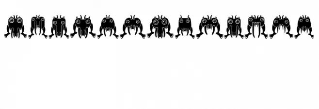 Insect Regular Font Litere mari