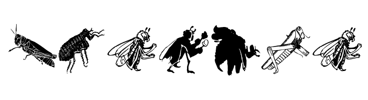 Insects  Fuentes Gratis Descargar