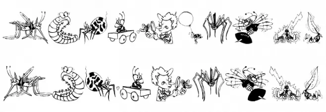 InsectsMK Font OTHER CHARS