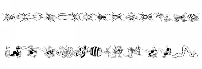 InsectsMK Fuentes MINÚSCULAS