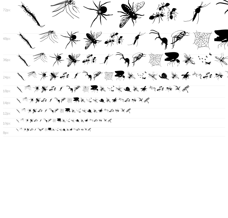 InsectsTwo Waterfall