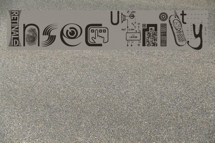 Insecurity Font examples