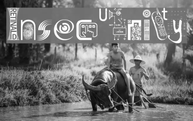 Insecurity Font examples