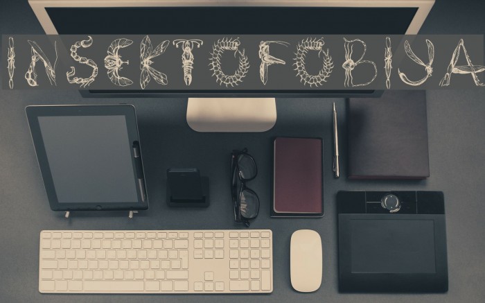 Insektofobiya Font examples