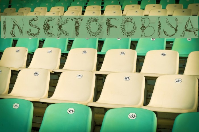 Insektofobiya Font examples