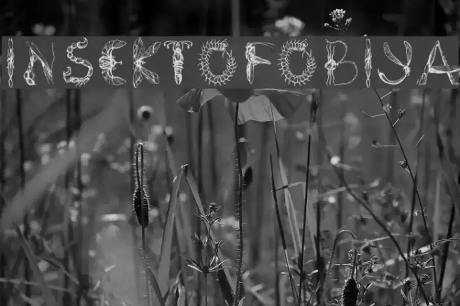 Insektofobiya Font examples