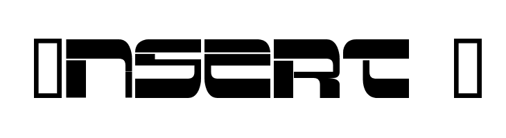 Insert 2  Frei Schriftart Herunterladen
