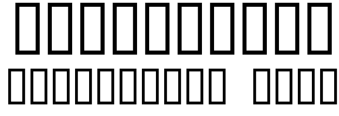 Insert 2 Font OTHER CHARS